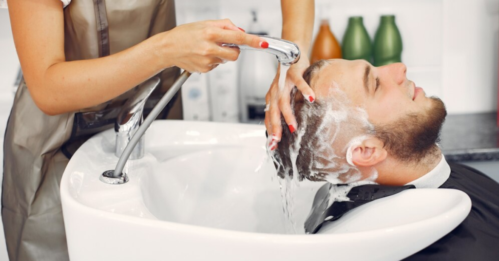 Rinsing & Blow-Drying